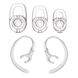 Max Silicone Ear Tips with 360 Degree Rotating Ear-hook for Plantronics M70 M90