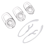 Max Silicone Ear Tips with 360 Degree Rotating Ear-hook for Plantronics M70 M90