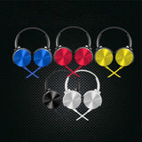 Maxbell 20-20khZ  3D stereo Headset Over Ear Headphones with Mic for PC  White