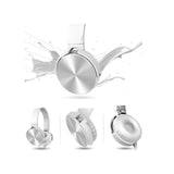 Maxbell 20-20khZ  3D stereo Headset Over Ear Headphones with Mic for PC  White