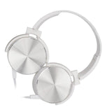 Maxbell 20-20khZ  3D stereo Headset Over Ear Headphones with Mic for PC  White