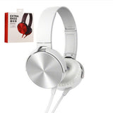 Maxbell 20-20khZ  3D stereo Headset Over Ear Headphones with Mic for PC  White