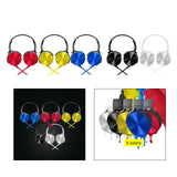 Maxbell 20-20khZ  3D stereo Headset Over Ear Headphones with Mic for PC  White