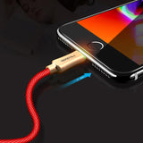 Maxbell Heavy Duty USB Charger Charging Lead Data Cable 1.2M fit for Iphone Black