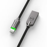 Maxbell Heavy Duty USB Charger Charging Lead Data Cable 1.2M fit for Iphone Black