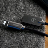 Maxbell Heavy Duty USB Charger Charging Lead Data Cable 1.2M fit for Iphone Black
