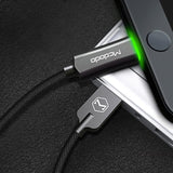 Maxbell Heavy Duty USB Charger Charging Lead Data Cable 1.2M fit for Iphone Black