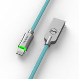 Maxbell Heavy Duty USB Charger Charging Lead Data Cable 1.2M fit for Iphone Blue