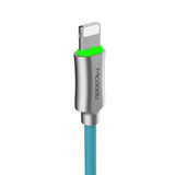 Maxbell Heavy Duty USB Charger Charging Lead Data Cable 1.2M fit for Iphone Blue