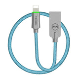 Maxbell Heavy Duty USB Charger Charging Lead Data Cable 1.2M fit for Iphone Blue