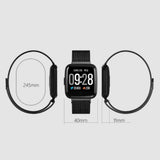 Maxbell Bluetooth Smart  Phone Watch Silver Steel