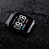 Maxbell Bluetooth Smart  Phone Watch Silver Steel