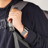 Maxbell Bluetooth Smart  Phone Watch Silver Steel
