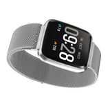 Maxbell Bluetooth Smart  Phone Watch Silver Steel