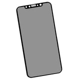 Maxbell Case Tempered Glass Screen Protector Full Cover for iPhone X