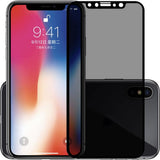 Maxbell Case Tempered Glass Screen Protector Full Cover for iPhone X