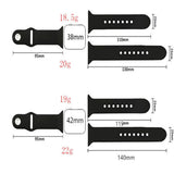 Maxbell Apple strapwatch 1/2 / 3/4 universal silicone strap sports wristband 8