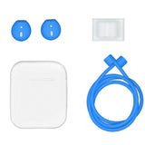 Maxbell Dust-plug Silicone Case Set for AirPods Charging Case w/ Carabiner G