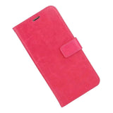 Maxbell PU Leather Flip Phone Case with Card Slot for Samsung Galaxy S10 E Rose Red