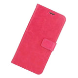 Maxbell PU Leather Flip Phone Case with Card Slot for Samsung Galaxy S10 E Rose Red