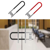 Maxbell USB Smart Keyless Fingerprint Lock Anti-Theft Security U lock Red