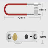 Maxbell USB Smart Keyless Fingerprint Lock Anti-Theft Security U lock Red
