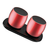 Maxbell 2 in 1 Speaker Wireless Bluetooth Speaker Sound Box Rechargeable Red