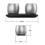 Maxbell 2 in 1 Speaker Wireless Bluetooth Speaker Sound Box Rechargeable Red
