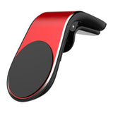 Maxbell Car Magnetic Suction Mobile Phone Holder Air Vent Mount Bracket Stand Red