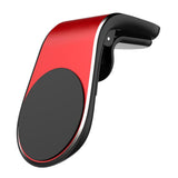 Maxbell Car Magnetic Suction Mobile Phone Holder Air Vent Mount Bracket Stand Red