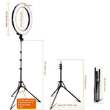 Max Ring Light 18inches Photography Filling Light &Tripod for Saving Energy
