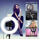 Max Ring Light 18inches Photography Filling Light &Tripod for Saving Energy