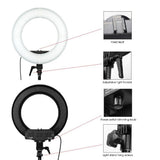 Max Ring Light 18inches Photography Filling Light &Tripod for Saving Energy