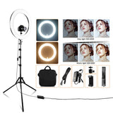 Max Ring Light 18inches Photography Filling Light &Tripod for Saving Energy