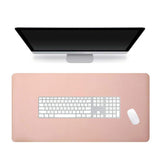 Max PU Leather Non-Slip Mouse Pad Mat Large Office Desk Pad 80cm X 40cm Pink