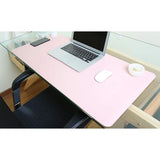 Max PU Leather Non-Slip Mouse Pad Mat Large Office Desk Pad 80cm X 40cm Pink