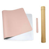 Max PU Leather Non-Slip Mouse Pad Mat Large Office Desk Pad 80cm X 40cm Pink