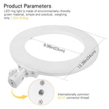 Maxbell 14" LED Ring Light DSLR Camera Professional Studio Fill Lamp White