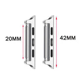 Maxbell Milanese Magnetic Loop Stainless Loop Watch Band For Apple Watch 42mm