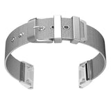 Maxbell Stainless Steel 26mm Woven Strap Milanese Strap For Garmin Fenix 5X F3 F3HR