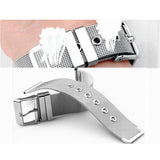 Maxbell Stainless Steel 26mm Woven Strap Milanese Strap For Garmin Fenix 5X F3 F3HR