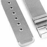 Maxbell Stainless Steel 26mm Woven Strap Milanese Strap For Garmin Fenix 5X F3 F3HR