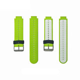 Max Watch Band Strap for Garmin Forerunner 220 230 235 620  Green + White