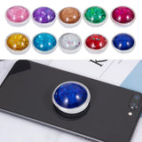 Maxbell Glitter Dynamic Starry Sky Sand Popular Phone Holder Finger Ring  Light Gold