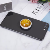 Maxbell Glitter Dynamic Starry Sky Sand Popular Phone Holder Finger Ring  Light Gold