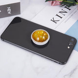 Maxbell Glitter Dynamic Starry Sky Sand Popular Phone Holder Finger Ring  Light Gold