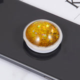 Maxbell Glitter Dynamic Starry Sky Sand Popular Phone Holder Finger Ring  Light Gold