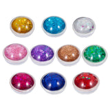 Maxbell Glitter Dynamic Starry Sky Sand Popular Phone Holder Finger Ring  Light Gold