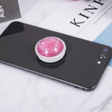 Maxbell Glitter Dynamic Starry Sky Sand Popular Phone Holder Finger Ring  Pink