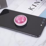 Maxbell Glitter Dynamic Starry Sky Sand Popular Phone Holder Finger Ring  Pink